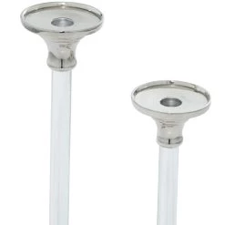 Budget β Set of 2 Silver Aluminum Glam Candle Holder, 12", 16" by Ivory and Iris π 11 Budget β Set of 2 Silver Aluminum Glam Candle Holder, 12", 16" by Ivory and Iris π -Cheap Ivory and Iris Store D400516S 4