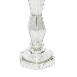 Wholesale 🥰 Silver Glass Glam Candle Holder Set by Ivory and Iris 🥰 -Cheap Ivory and Iris Store D400519S 3