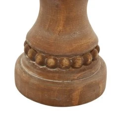 Wholesale 👏 Brown Wood Natural Candle Holder Set by Ivory and Iris ✨ -Cheap Ivory and Iris Store D400520S 3