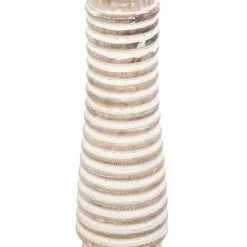 Discount ⌛ Brown Mango Wood Traditional Candle Holder Set by Ivory and Iris ✔️ -Cheap Ivory and Iris Store D400521S 4