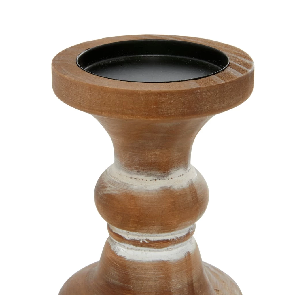 Top 10 🤩 Brown Wood Farmhouse Candle Holder Set by Ivory and Iris 🤩 4 Top 10 🤩 Brown Wood Farmhouse Candle Holder Set by Ivory and Iris 🤩 - Image 4