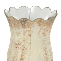 Cheapest ✔️ Set of 2 Brown Glass Rustic Candle Holder, 7.5", 9" by Ivory and Iris 🔥 -Cheap Ivory and Iris Store D400538S 3