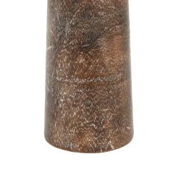 Best deal 👏 Brown Mango Wood Natural Candle Holder Set by Ivory and Iris 🧨 -Cheap Ivory and Iris Store D400552S 6