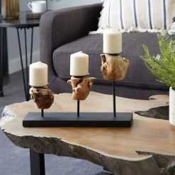 Best Sale π€© 18" Black Teak Wood Natural Candlestick Holder by Ivory and Iris π 15 Best Sale π€© 18" Black Teak Wood Natural Candlestick Holder by Ivory and Iris π -Cheap Ivory and Iris Store D400555S 8