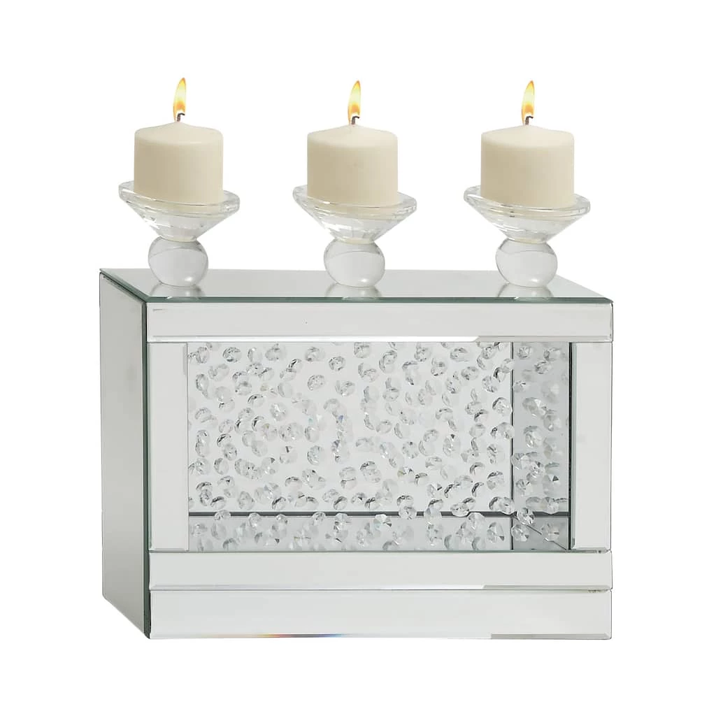 Best reviews of π 16" Silver Wood Glam Candlestick Holder by Ivory and Iris β€οΈ 1 Best reviews of π 16" Silver Wood Glam Candlestick Holder by Ivory and Iris β€οΈ