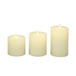 Best reviews of 🎉 Yellow Traditional Wax Flameless Candle Set by Ivory and Iris 😉