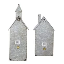 Best reviews of ✔️ Set of 2 Grey Metal Farmhouse Candle Holder, 13", 18" by Ivory and Iris 🔥 -Cheap Ivory and Iris Store D400568S 5