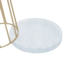 Best Pirce 😀 Gold Marble Contemporary Candle Holder Set by Ivory and Iris ✔️ -Cheap Ivory and Iris Store D400571S 5