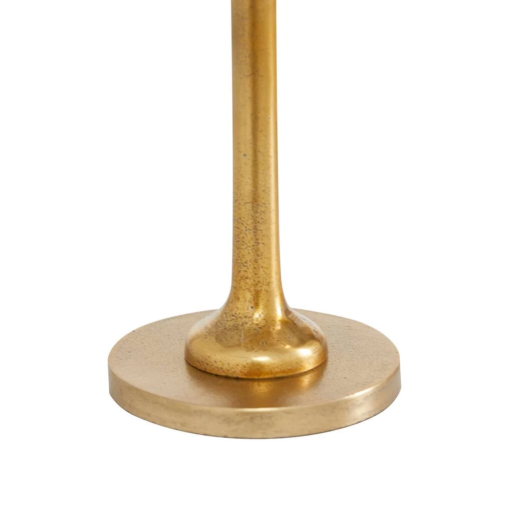 Flash Sale ⌛ Set of 3 Gold Aluminum Glam Candle Holder, 4" x 5" x 10" by Ivory and Iris ✔️ 5 Flash Sale ⌛ Set of 3 Gold Aluminum Glam Candle Holder, 4" x 5" x 10" by Ivory and Iris ✔️ - Image 5