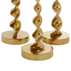 Best deal ✨ Gold Aluminum Coastal Candle Holder Set by Ivory and Iris ✨ 9 Best deal ✨ Gold Aluminum Coastal Candle Holder Set by Ivory and Iris ✨ -Cheap Ivory and Iris Store D400582S 4