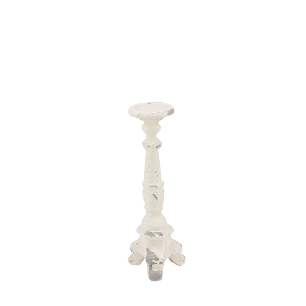 Cheapest β¨ 16" White Fiberglass Vintage Candlestick Holder by Ivory and Iris π 3 Cheapest β¨ 16" White Fiberglass Vintage Candlestick Holder by Ivory and Iris π - Image 3