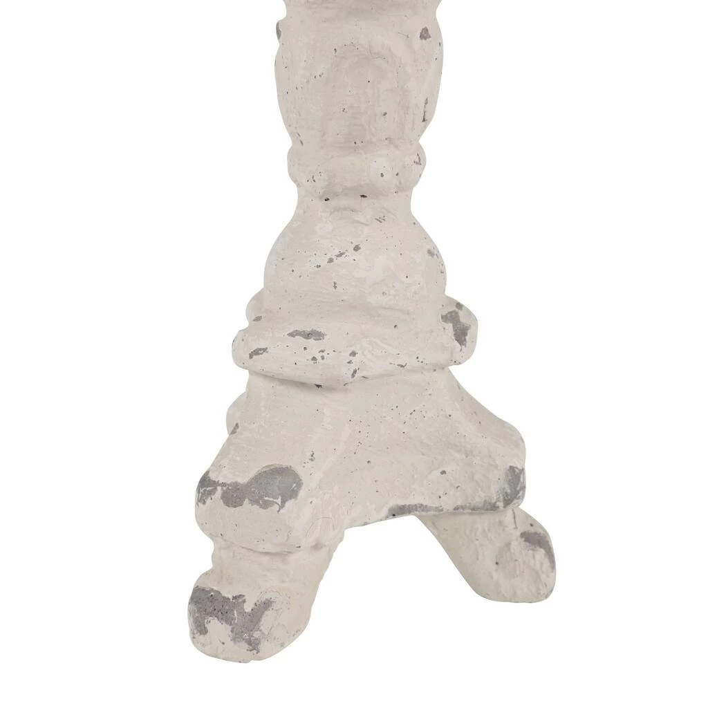 Cheapest β¨ 16" White Fiberglass Vintage Candlestick Holder by Ivory and Iris π 5 Cheapest β¨ 16" White Fiberglass Vintage Candlestick Holder by Ivory and Iris π - Image 5