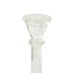 Top 10 🧨 Set of 2 Clear Wood Glam Candle Holder, 13", 14" by Ivory and Iris ⌛ -Cheap Ivory and Iris Store D400595S 4