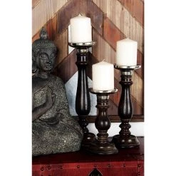 Coupon 𧨠Dark Brown Mango Wood Traditional Candle Holder Set by Ivory and Iris π 11 Coupon 𧨠Dark Brown Mango Wood Traditional Candle Holder Set by Ivory and Iris π -Cheap Ivory and Iris Store D400596S 6