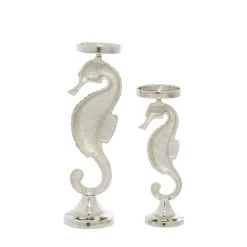 Best deal π Silver Aluminum Coastal Seahorse Candle Holder Set by Ivory and Iris π 13 Best deal π Silver Aluminum Coastal Seahorse Candle Holder Set by Ivory and Iris π -Cheap Ivory and Iris Store D400599S 6