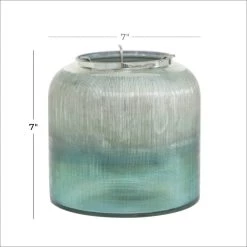 Wholesale π 7" Turquoise Glass Contemporary Candlestick Holder by Ivory and Iris π₯ 12 Wholesale π 7" Turquoise Glass Contemporary Candlestick Holder by Ivory and Iris π₯ -Cheap Ivory and Iris Store D400603S 6