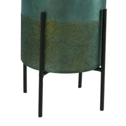 Buy 🛒 Green Glass Contemporary Candle Holder Set by Ivory and Iris 🔥 -Cheap Ivory and Iris Store D400608S 3