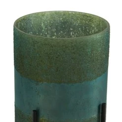 Buy 🛒 Green Glass Contemporary Candle Holder Set by Ivory and Iris 🔥 -Cheap Ivory and Iris Store D400608S 4