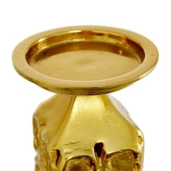 Cheapest 😀 Gold Aluminum Contemporary Candle Holder Set by Ivory and Iris 🛒 -Cheap Ivory and Iris Store D400634S 3