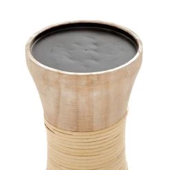 Flash Sale 🤩 Wood Natural Candle Holder Set by Ivory and Iris 😉 -Cheap Ivory and Iris Store D400652S 3