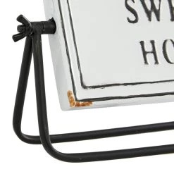 Promo 🔥 7" White Farmhouse Décor Sign Set by Ivory and Iris 🛒 -Cheap Ivory and Iris Store D401158S 4