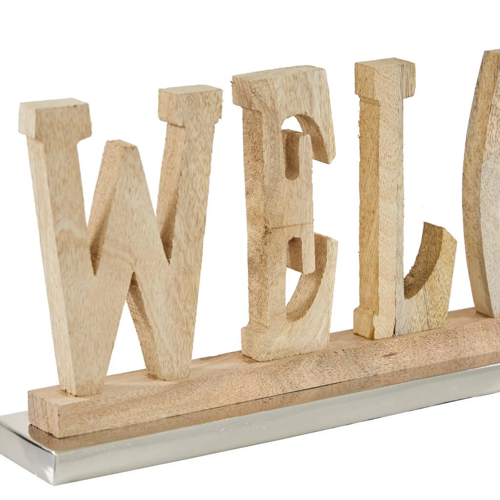 Cheapest π 21" Brown Welcome Décor Sign by Ivory and Iris π 3 Cheapest π 21" Brown Welcome Décor Sign by Ivory and Iris π - Image 3