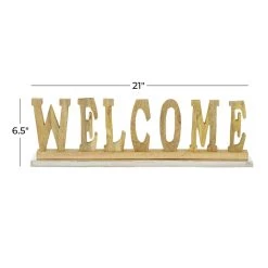 Cheapest π 21" Brown Welcome Décor Sign by Ivory and Iris π 10 Cheapest π 21" Brown Welcome Décor Sign by Ivory and Iris π -Cheap Ivory and Iris Store D401165S 5
