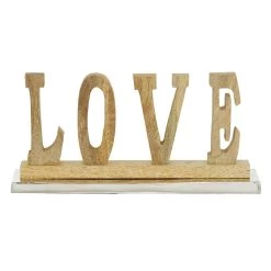 New 😉 13" Brown Love Décor Sign by Ivory and Iris 🎉