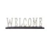 Cheapest 🎁 21" Silver Welcome Glam Decorative Sign by Ivory and Iris 🔥