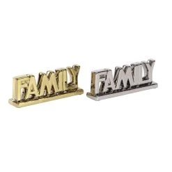 Cheap 🔔 8" Family Glam Decorative Sign Set by Ivory and Iris 😉