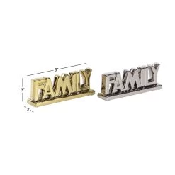 Cheap 🔔 8" Family Glam Decorative Sign Set by Ivory and Iris 😉 -Cheap Ivory and Iris Store D401176S 8