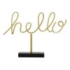 Best reviews of 🥰 19" Gold Hello Glam Decorative Sign by Ivory and Iris 🤩