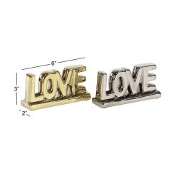 Best reviews of ✨ 6" Multicolor Porcelain Glam Decorative Sign Set by Ivory and Iris 🛒 -Cheap Ivory and Iris Store D401180S 8