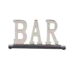 Cheapest 😀 15" Silver Bar Sign by Ivory and Iris ✨