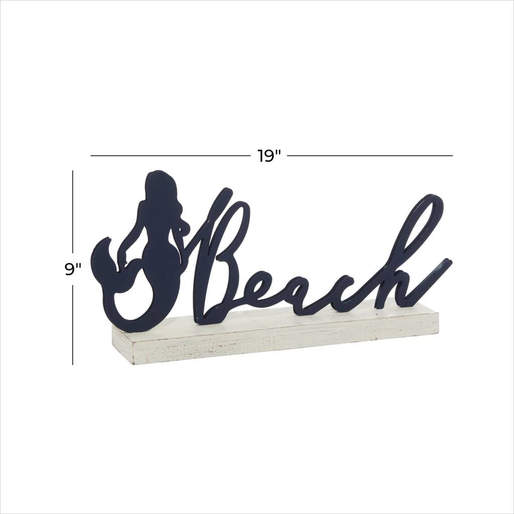 Best Sale β 19" Black Wood Coastal Beach Tabletop Sign by Ivory and Iris π 8 Best Sale β 19" Black Wood Coastal Beach Tabletop Sign by Ivory and Iris π - Image 8