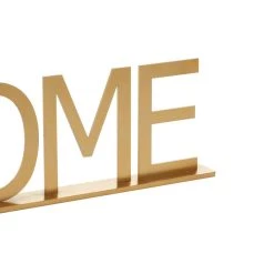 Deals ⌛ 10" Gold Metal Family & Home Tabletop Sign Set by Ivory and Iris 🛒 -Cheap Ivory and Iris Store D401192S 3