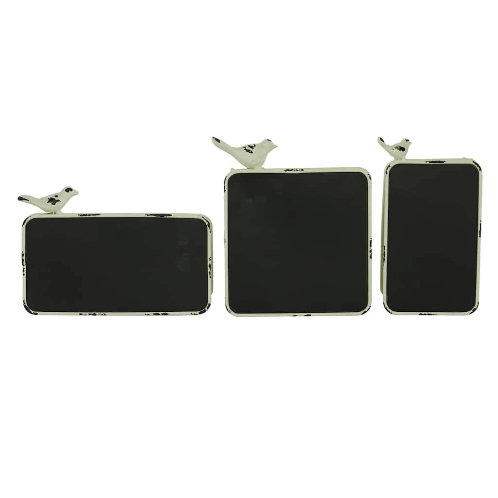 Deals π White Metal Farmhouse Chalkboard Sign Set by Ivory and Iris π₯ 4 Deals π White Metal Farmhouse Chalkboard Sign Set by Ivory and Iris π₯ - Image 4