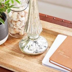 Flash Sale β€οΈ 21" Silver Glass Traditional Candle Holder by Ivory and Iris π 11 Flash Sale β€οΈ 21" Silver Glass Traditional Candle Holder by Ivory and Iris π -Cheap Ivory and Iris Store D401513S 6