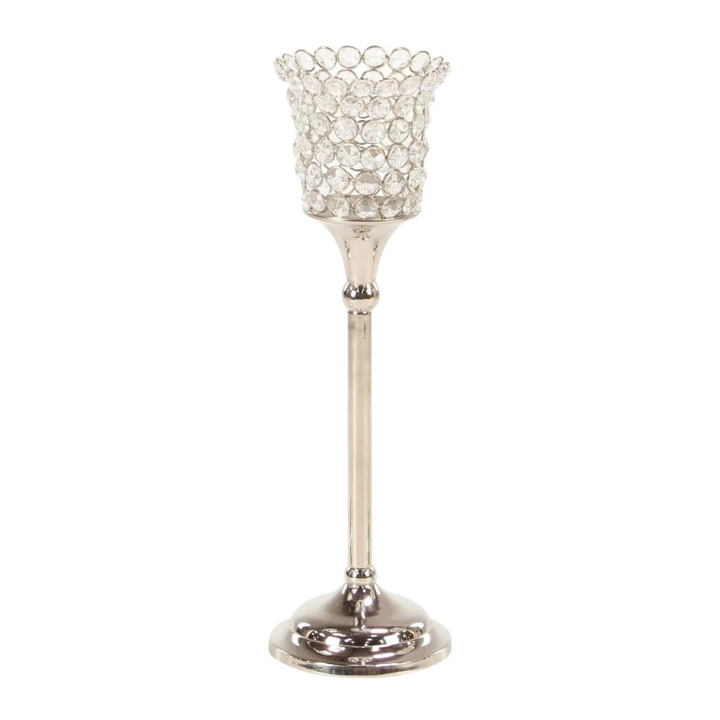 New π Set of 3 Silver Aluminum Glam Hurricane Lamp, 12", 15", 19" by Ivory and Iris π€© 2 New π Set of 3 Silver Aluminum Glam Hurricane Lamp, 12", 15", 19" by Ivory and Iris π€© - Image 2