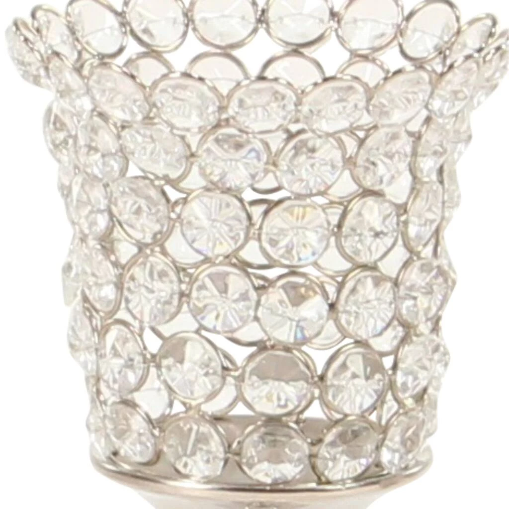 New π Set of 3 Silver Aluminum Glam Hurricane Lamp, 12", 15", 19" by Ivory and Iris π€© 5 New π Set of 3 Silver Aluminum Glam Hurricane Lamp, 12", 15", 19" by Ivory and Iris π€© - Image 5