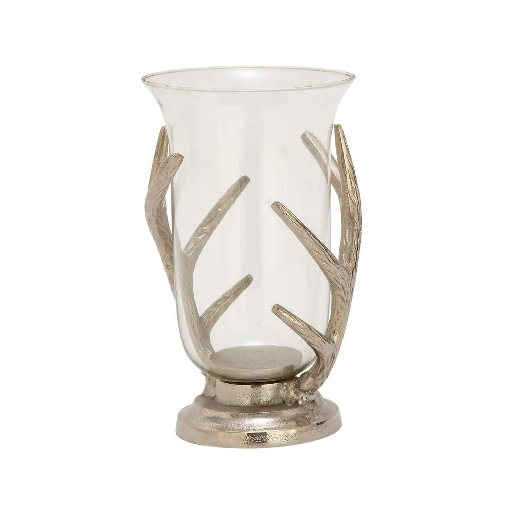 Buy π 10" Clear Aluminum Traditional Candle Holder by Ivory and Iris π 2 Buy π 10" Clear Aluminum Traditional Candle Holder by Ivory and Iris π - Image 2