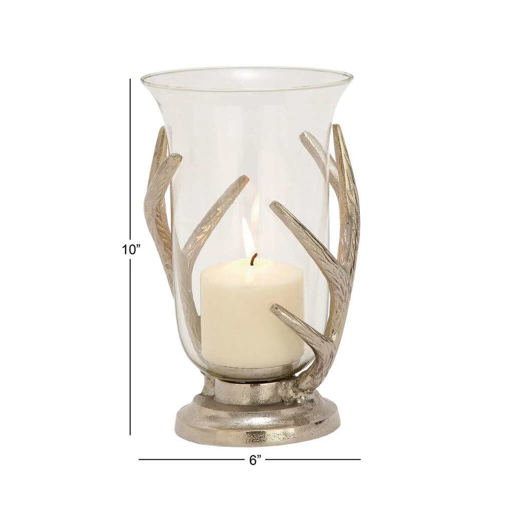 Buy π 10" Clear Aluminum Traditional Candle Holder by Ivory and Iris π 5 Buy π 10" Clear Aluminum Traditional Candle Holder by Ivory and Iris π - Image 5