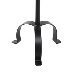 Flash Sale ⌛ Set of 2 Black Aluminum Traditional Hurricane Lamp, 23", 26" by Ivory and Iris 😉 -Cheap Ivory and Iris Store D401540S 3