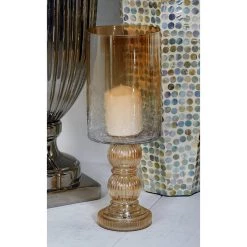 Brand new π 16" Gold Glass Traditional Candle Holder by Ivory and Iris π 11 Brand new π 16" Gold Glass Traditional Candle Holder by Ivory and Iris π -Cheap Ivory and Iris Store D401544S 6