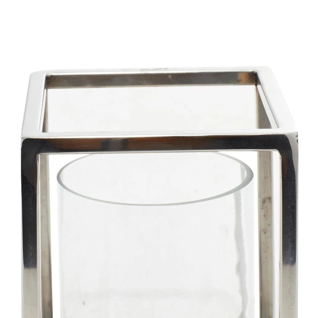Buy βοΈ Clear Stainless Steel Modern Candle Holder, 8" x 6" x 6" by Ivory and Iris π 5 Buy βοΈ Clear Stainless Steel Modern Candle Holder, 8" x 6" x 6" by Ivory and Iris π - Image 5