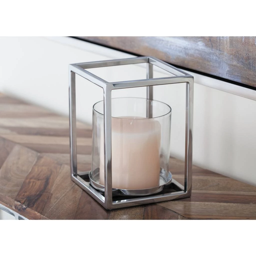 Buy βοΈ Clear Stainless Steel Modern Candle Holder, 8" x 6" x 6" by Ivory and Iris π 7 Buy βοΈ Clear Stainless Steel Modern Candle Holder, 8" x 6" x 6" by Ivory and Iris π - Image 7