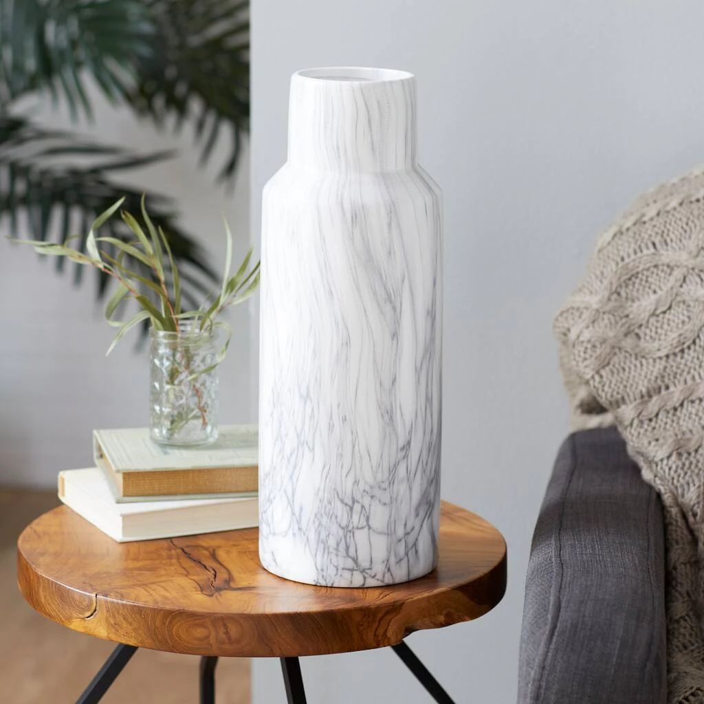 Brand new π― White Stoneware Contemporary Vase by Ivory and Iris β 5 Brand new π― White Stoneware Contemporary Vase by Ivory and Iris β - Image 5