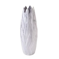 Wholesale β White Stoneware Contemporary Vase by Ivory and Iris π₯