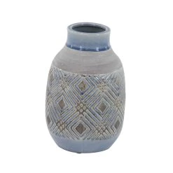 Flash Sale 👏 Gray Stoneware Vintage Vase by Ivory and Iris 🌟