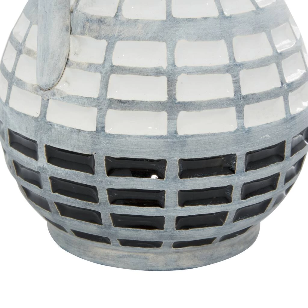 Outlet π― Gray Ceramic Coastal Vase Set by Ivory and Iris β 5 Outlet π― Gray Ceramic Coastal Vase Set by Ivory and Iris β - Image 5